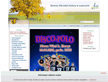 Tablet Screenshot of goklaseczno.pl